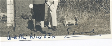 KING EDWARD VIII & WALLIS SIMPSON SIGNED PHOTOGRAPHS