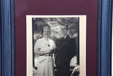 QUEEN JULIANA & PRINCE BERNHARD SIGNED ZIEGLER PHOTO