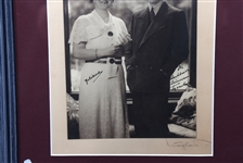 QUEEN JULIANA & PRINCE BERNHARD SIGNED ZIEGLER PHOTO