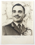 KING HUSSEIN OF JORDAN SIGNED PHOTOS