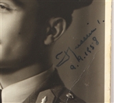 KING HUSSEIN OF JORDAN SIGNED PHOTOS