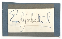 QUEEN ELIZABETH II HMY BRITANNIA PHOTO MENU & SIGNATURE