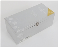 WATERFORD CRYSTAL LIMITED ED SNOWFLAKE AMBER FLUTE