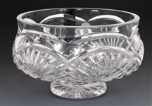 WATERFORD CRYSTAL DUBLIN DOORS COMPOTE BOWL