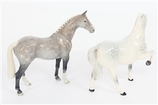 BESWICK ENGLAND PORCELAIN HORSE FIGURINES