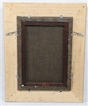 19TH C. GOTHIC REVIVAL ARCHITECTURAL OIL ON CANVAS