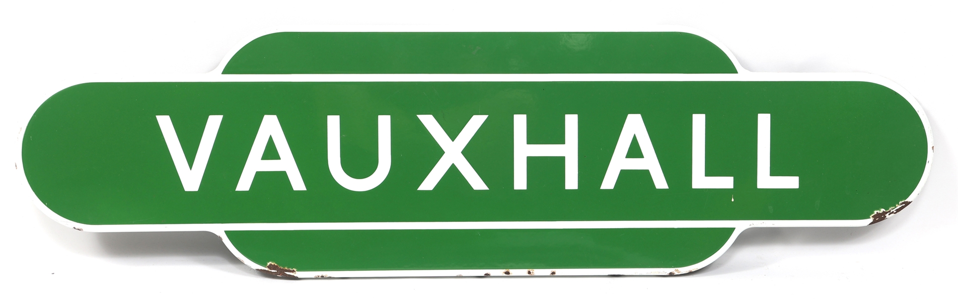 BRITISH RAILWAYS VAUXHALL TOTEM SIGN