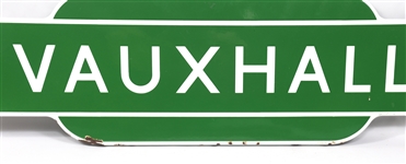 BRITISH RAILWAYS VAUXHALL TOTEM SIGN