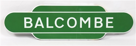 BRITISH RAILWAYS BALCOMBE TOTEM SIGN