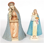 GOEBEL HUMMEL PORCELAIN MADONNA & CHILD FIGURINES