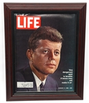 US PRESIDENT JOHN F KENNEDY SIGNED LIFE MAGAZINE