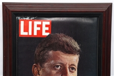 US PRESIDENT JOHN F KENNEDY SIGNED LIFE MAGAZINE