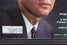 US PRESIDENT JOHN F KENNEDY SIGNED LIFE MAGAZINE