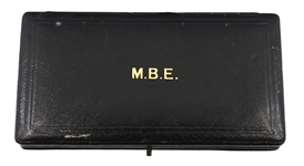 M.B.E. MOST EXCELLENT ORDER OF THE BRITISH EMPIRE MEDAL