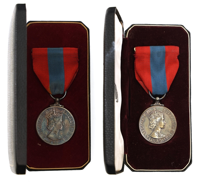 BRITISH IMPERIAL SERVICE MEDALS