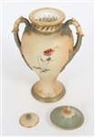 BRITISH PORCELAIN, POTTERY, LETTER OPENER & DESK CLOCK
