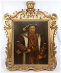 19TH C. AFTER HOLBEIN THE YOUNGER HENRY VIII PORTRAIT