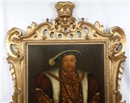 19TH C. AFTER HOLBEIN THE YOUNGER HENRY VIII PORTRAIT