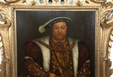 19TH C. AFTER HOLBEIN THE YOUNGER HENRY VIII PORTRAIT