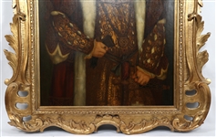 19TH C. AFTER HOLBEIN THE YOUNGER HENRY VIII PORTRAIT