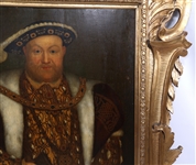 19TH C. AFTER HOLBEIN THE YOUNGER HENRY VIII PORTRAIT