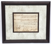 CHARLES HOWARD 2ND EARL NOTTINGHAM SIGNED MANUSCRIPT