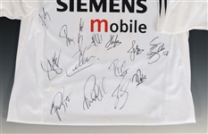 2004/05 REAL MADRID BECKHAM SQUAD SIGNED SOCCER JERSEY