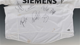 2004/05 REAL MADRID BECKHAM SQUAD SIGNED SOCCER JERSEY