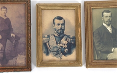 RUSSIAN EMPEROR NICHOLAS II FRAMED PORTRAIT PRINTS