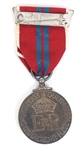 1953 QUEEN ELIZABETH II CORONATION MEDAL & LETTER