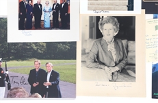 BRITISH PRIME MINISTERS POLITICIANS SIGNED PHOTOS & ART