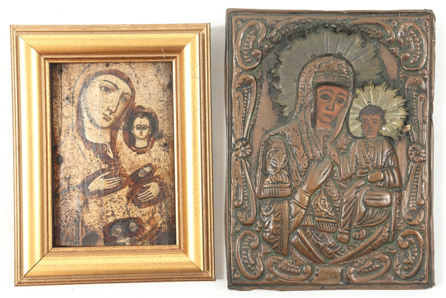 RUSSIAN ORTHODOX VIRGIN OF KAZAN RELIGIOUS ICONS