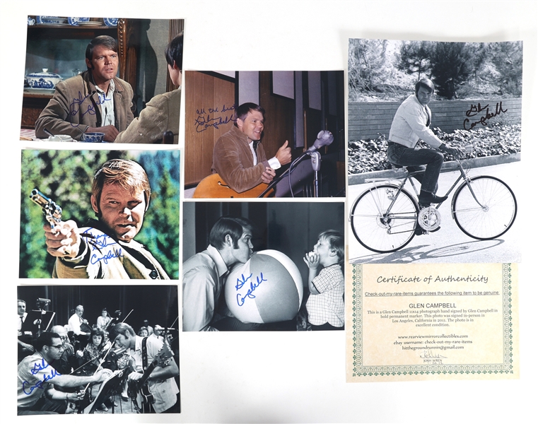 GLEN CAMPBELL AUTOGRAPHS