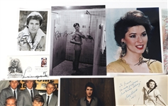 MUSICIAN AUTOGRAPHS - TWAIN, GROBAN, SPRINGSTEEN