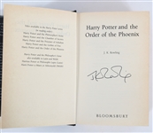 J.K. ROWLING HARRY POTTER SIGNED FIRST EDITION BOOK