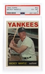 1964 TOPPS MICKEY MANTLE #50 CARD PSA GRADED