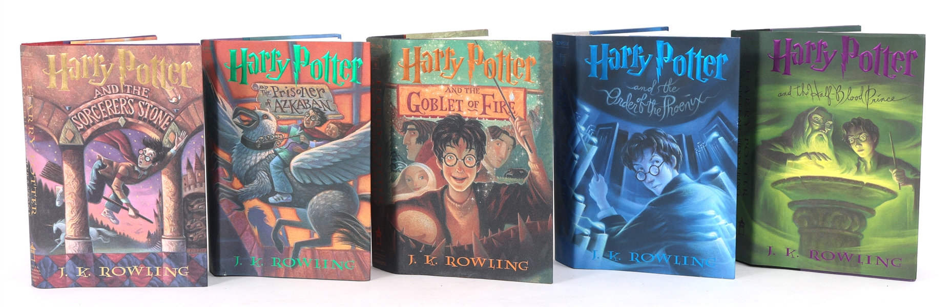 HARRY POTTER FIRST AMERICAN EDITION BOOKS