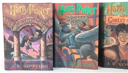 HARRY POTTER FIRST AMERICAN EDITION BOOKS
