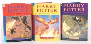 HARRY POTTER BRITISH EDITION BOOKS