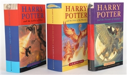 HARRY POTTER BRITISH EDITION BOOKS