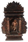 19th C. FILIPINO BOHOL URNA WITH CHRIST CHILD 