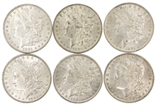 1881-O US SILVER MORGAN DOLLAR COINS 