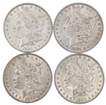 1881-O & 1883-O US SILVER MORGAN DOLLAR COINS
