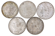 1884-O & 1884-P US SILVER MORGAN DOLLAR COINS