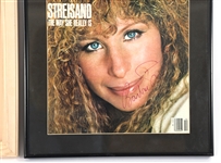 BARBRA STREISAND FRAMED AUTOGRAPHS