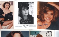 ACTRESS AUTOGRAPHS - BURNETT, TURNER, FIELD