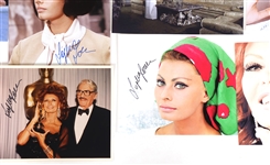 SOPHIA LOREN AUTOGRAPHED PHOTO PRINTS 