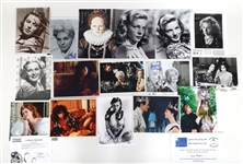 ACTRESS AUTOGRAPHS - WINSLET, BACALL, NOVAK 