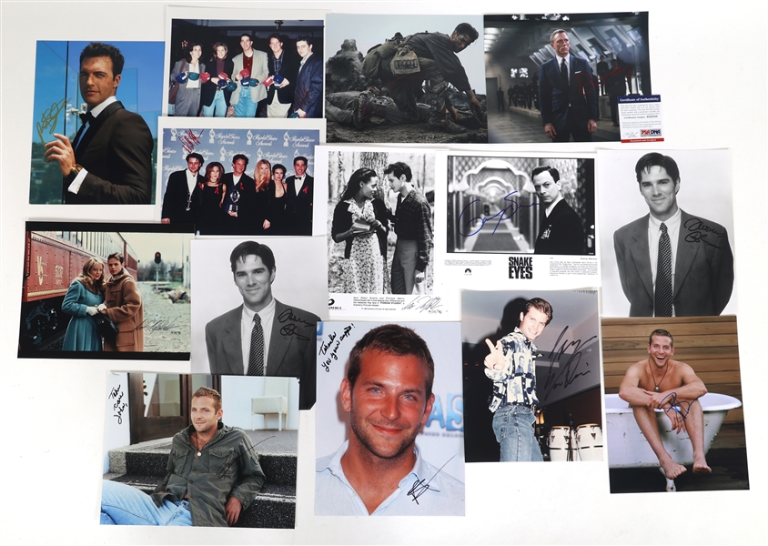 ACTOR AUTOGRAPHS - LEBLANC, COOPER, GARFIELD