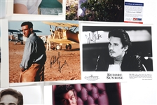 ACTOR AUTOGRAPHS - GIBSON, CONNERY, O'CONNELL 